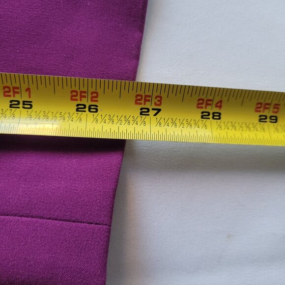 Bar III Women's Plum Compression Faux Double-Breasted Blazer (Size: 2X) - Picture 15 of 16